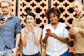 アメリカ留学中のスマホ