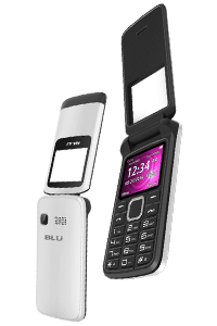 Blu Zoey Flex 白の背面