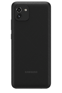 Samsung Galaxy A03の背面