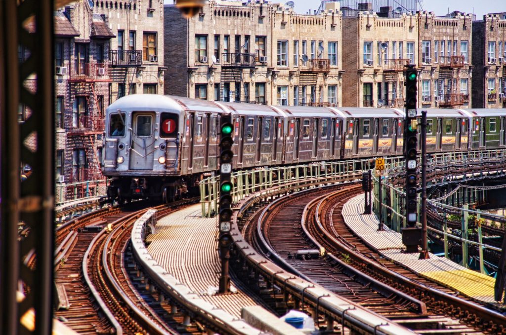 ニューヨークの地下鉄