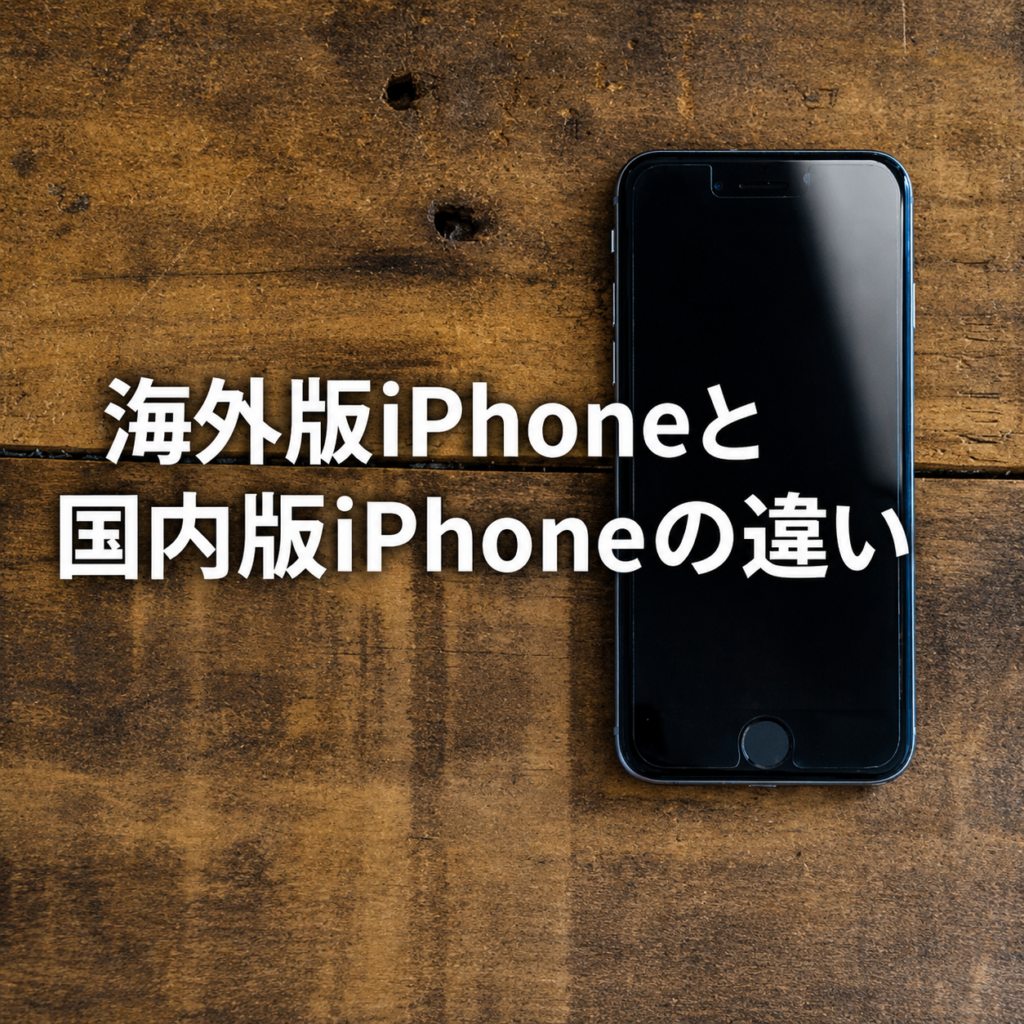 海外版iPhoneと国内版iPhoneの違い｜日本でも使えるの？購入方法も