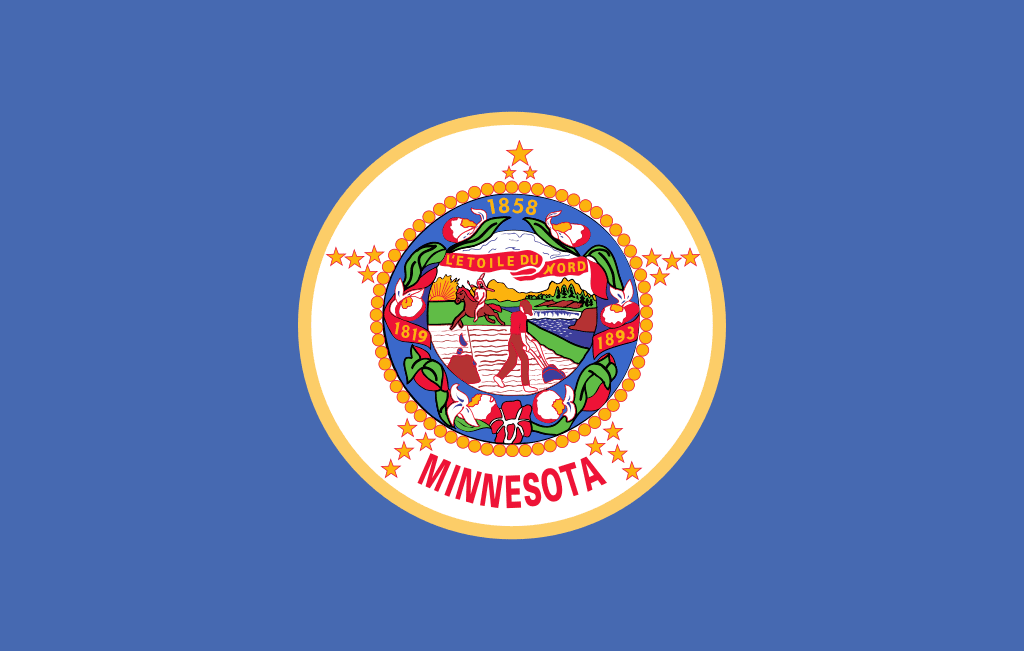 ミネソタ州（Minnesota、MN）中西部