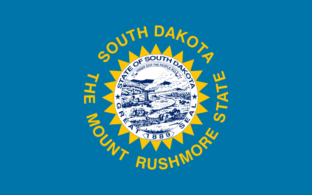 サウスダコタ州（SouthDakota、SD）中西部