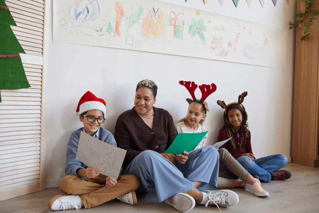 クリスマスは学校でイベントをすることも