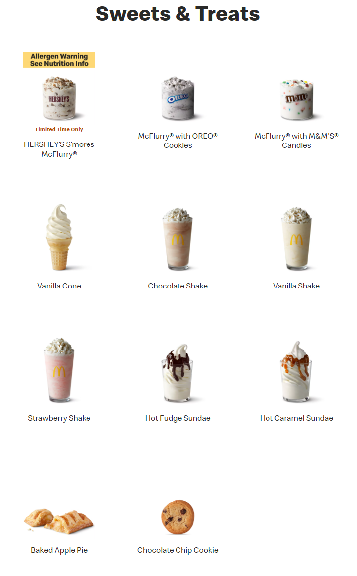 sweets